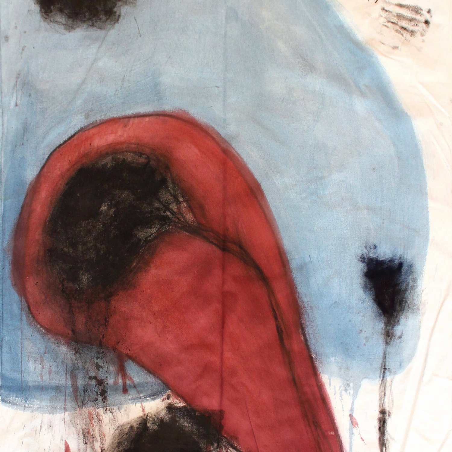 Arcangelo, Fiori di croco, 2019, mixed media on canvas, 107x82 cm, ARCTM0259