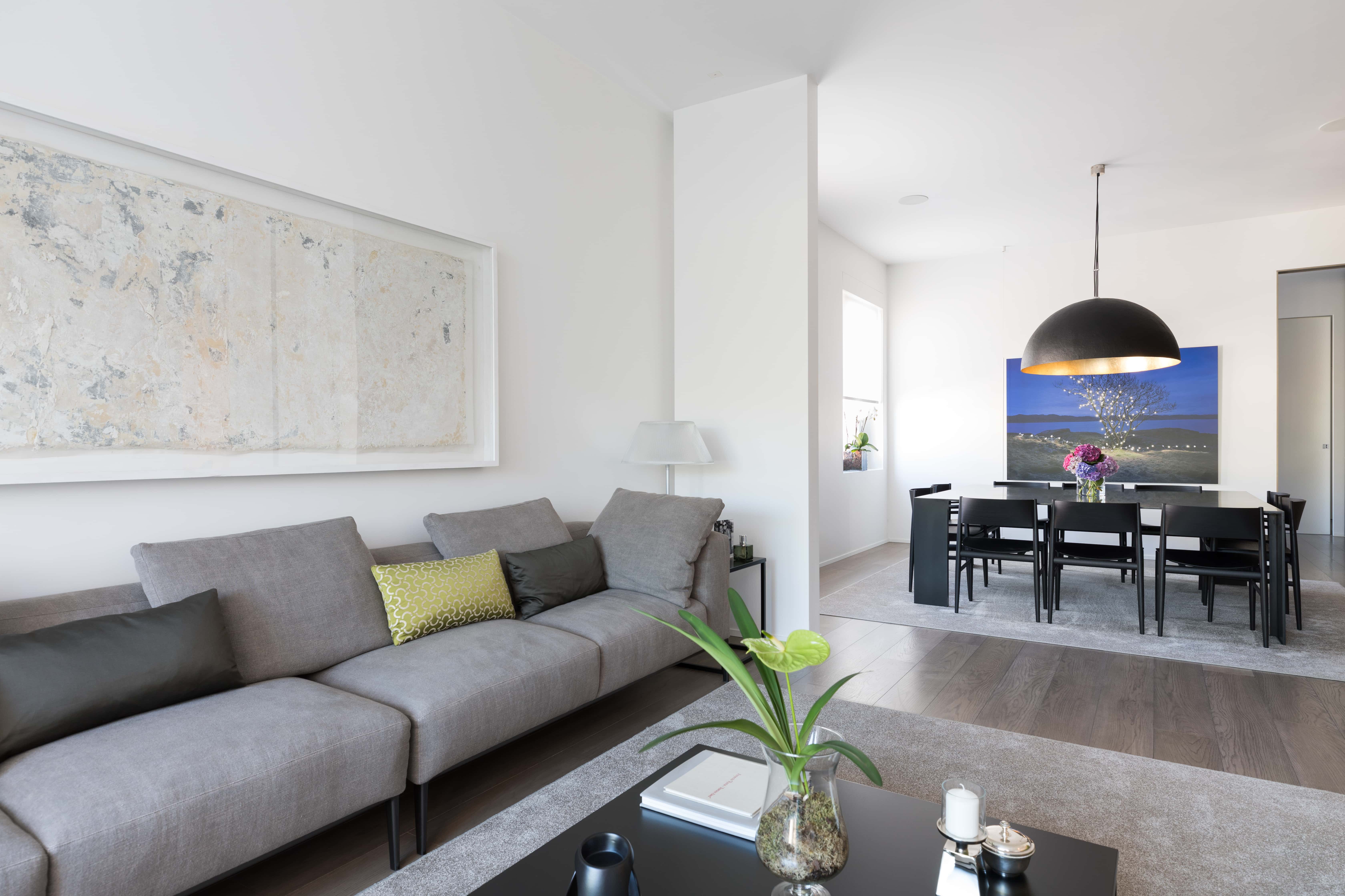 Private collection, Rome. Works by Franco Guerzoni and Rune Guneriussen.