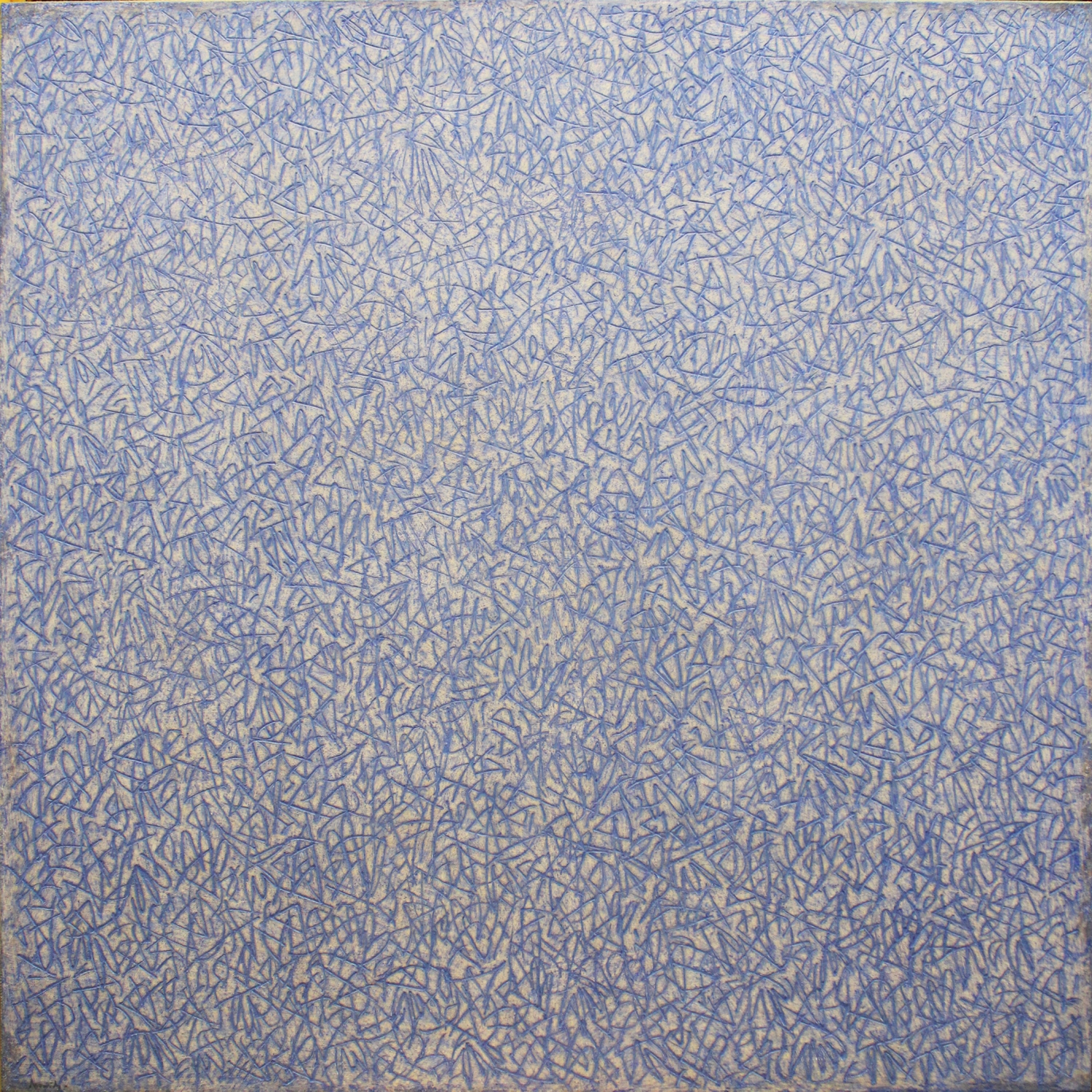 Sergi Barnils, I es complì el quart dia, 2017, Mixed media on canvas, 120 x 120 cm, BARTM1230