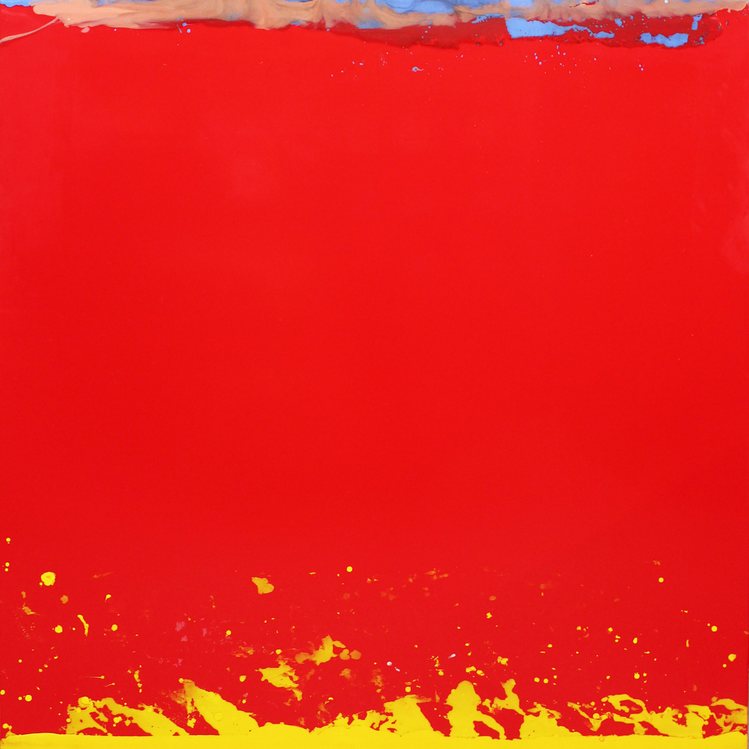 David Lindberg, Seed Crystal, 2019, Resina epossidica, fibra di vetro, schiuma, pigmenti, 150 x 150 cm, D.LIND01