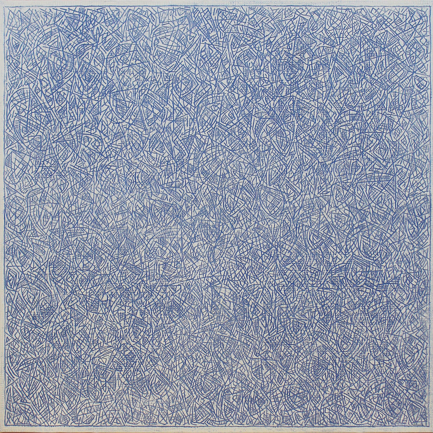 Sergi Barnils, La visió, 2019, Mixed media on canvas, 120 x 120 cm, BARTM1278